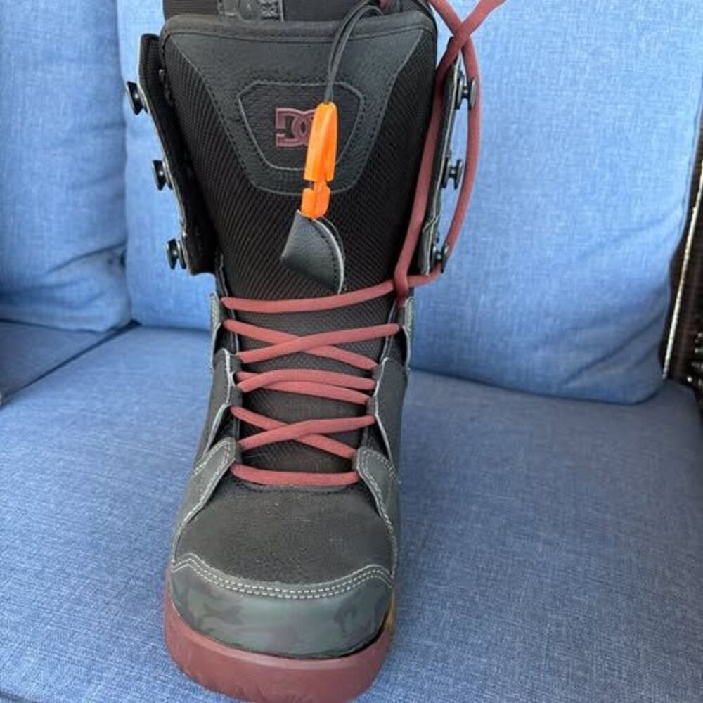 DC Ceptor Snowboard Boots Men's Size 11 Black Camo Lace-Up - Picture 6 of 10